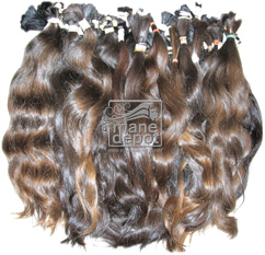 Virgin Brazilian Brown Hair with natural body Mane Depot 