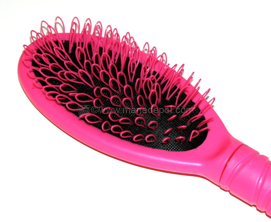 Pink Looper Brush For Hair Extensions - ManeDepot.com